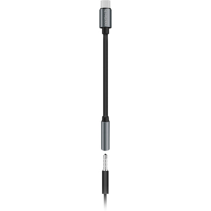 Naztech Adaptador de audio USB Tipo-C a 3.5mm 5 Pulgadas Ultra Flexible