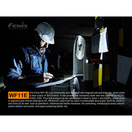 Fenix WF11E Linterna Intrínsecamente Segura 200 Lumens IP67 Submersible