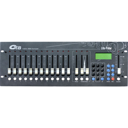 ikan Lite-Puter Consola de iluminación DMX 12 canales 512 canales 1000 memorias escenas