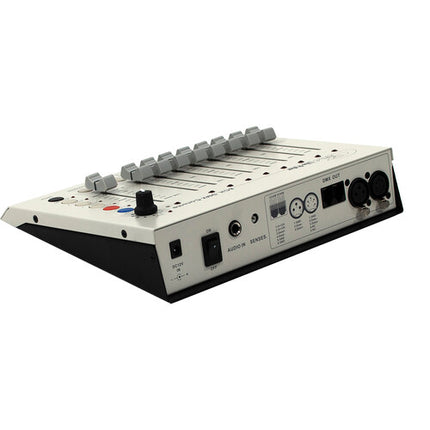 ikan Lite-Puter consola de iluminación DMX 8 canales control de 8 luces 8 escenas