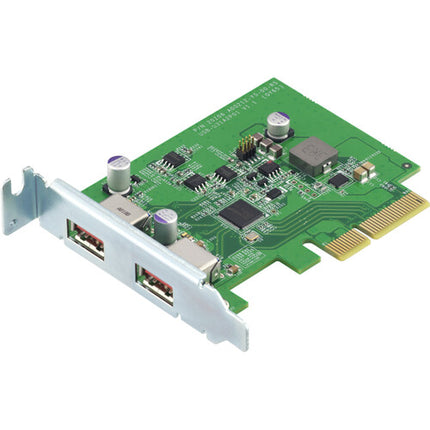 QNAP QXP-10G2U3A Tarjeta PCIe 2 Puertos USB 3.2 Gen 2 10 Gb/s Full-Height