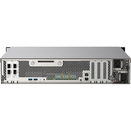 QNAP TS-h2490FU NAS de 24 Bahías 24x2.5 NVMe 128GB DDR4 RAM