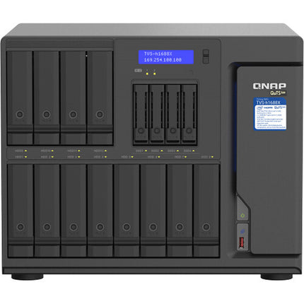 QNAP TVS-h1688X NAS 16 Bahías 144TB 7200rpm con Tarjeta Thunderbolt 3