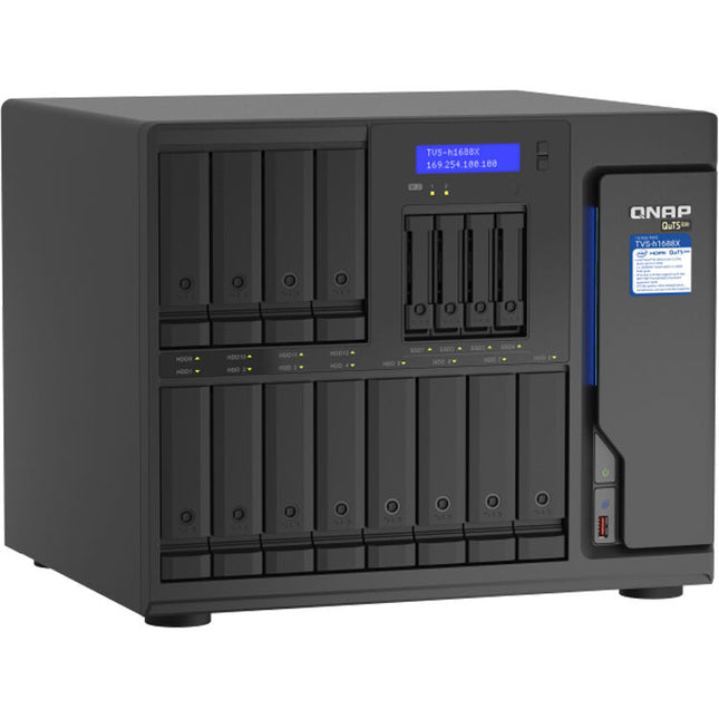 QNAP TVS-h1688X Caja NAS 16 Bahías SATA III PCIe Xeon 32GB RAM