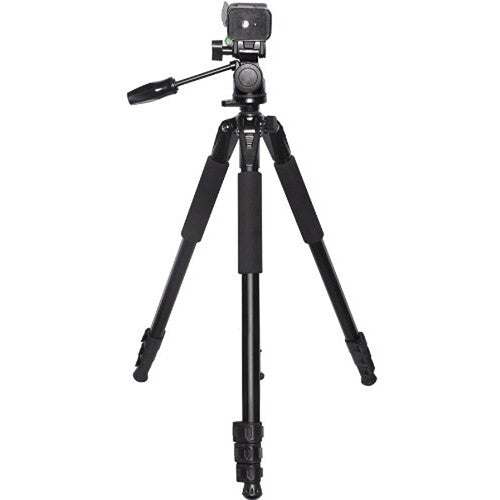 Ultimaxx UM-TRMP80BK Trípode de Aluminio 80" con Monopié y Estuche