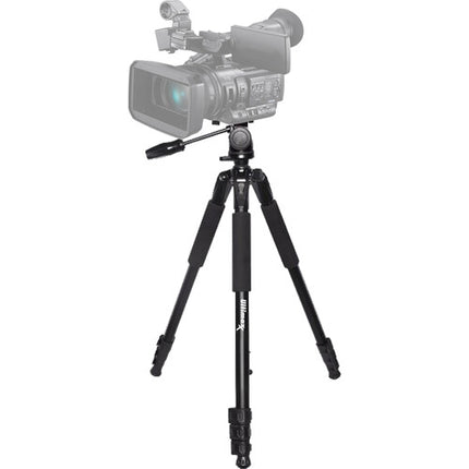 Ultimaxx UM-TRMP80BK Trípode de Aluminio 80" con Monopié y Estuche