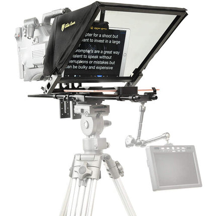 Glide Gear TMP 750 Teleprompter Profesional 16.5" Vidrio 70/30 y Estuche Rigido
