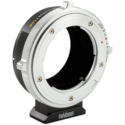 Metabones T CINE Adaptador para lentes Contax Yashica a cámara Leica L con mecanismo de bloqueo y soporte Arca-Type