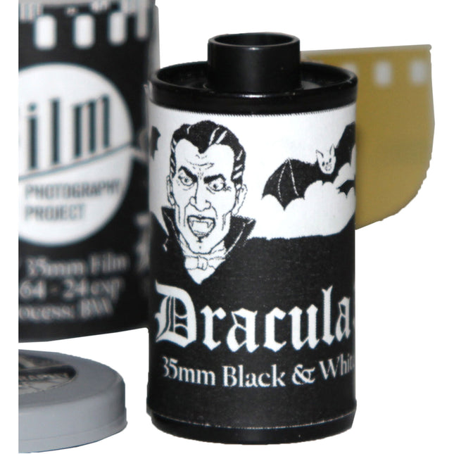 Film Photography Project Dracula 35 Película Negativa B&N 35mm ISO 64 24 exposiciones