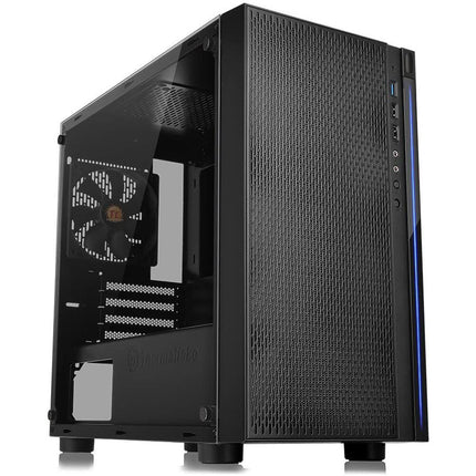 Thermaltake Versa H18 Caja Mid-Tower Micro-ATX con Ventana Acrílica y 1 Ventilador 120mm