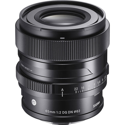 Sigma 65mm f2 DG DN Lente para Sony E Foque Completo con Apertura f2-f22