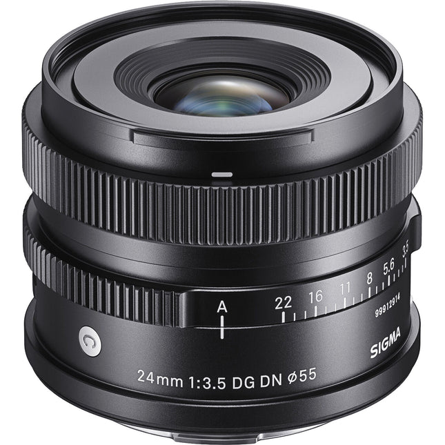 Sigma 24mm f3.5 DG DN Lente para Sony E Full-Frame con AF y resistente al agua