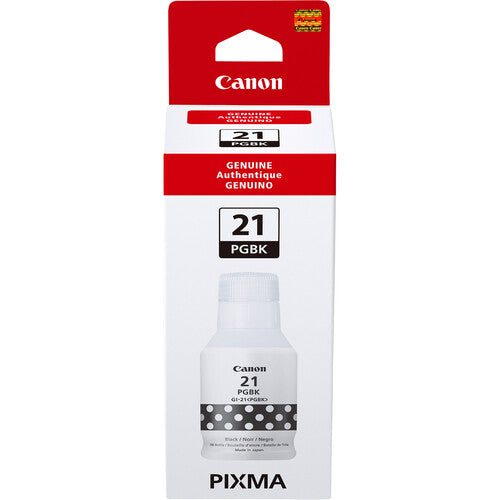 Canon GI-21 Tinta Pigmentada Negra 170mL para Impresoras MegaTank PIXMA G1220 G2260 G3260