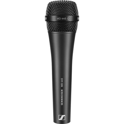Sennheiser MD 445 Micrófono Dinámico Supercardioide 40 Hz-20 kHz con Accesorios