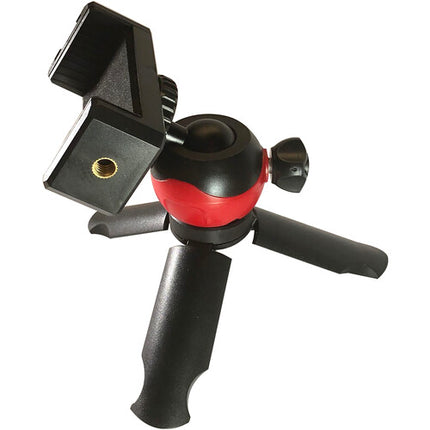 Vidpro TT-8 Mini trípode y agarre con cabeza esférica para cámaras y smartphones capacidad 2 lb altura máxima 4"
