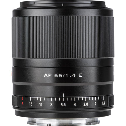 Viltrox AF 56mm f1.4 E Lente para Sony E Apertura f1.4 a f16 9 Cuchillas