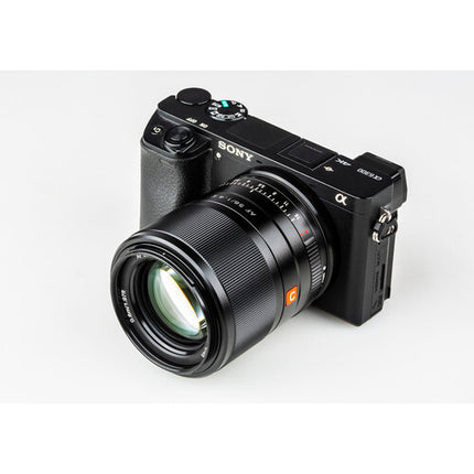Viltrox AF 56mm f1.4 E Lente para Sony E Apertura f1.4 a f16 9 Cuchillas