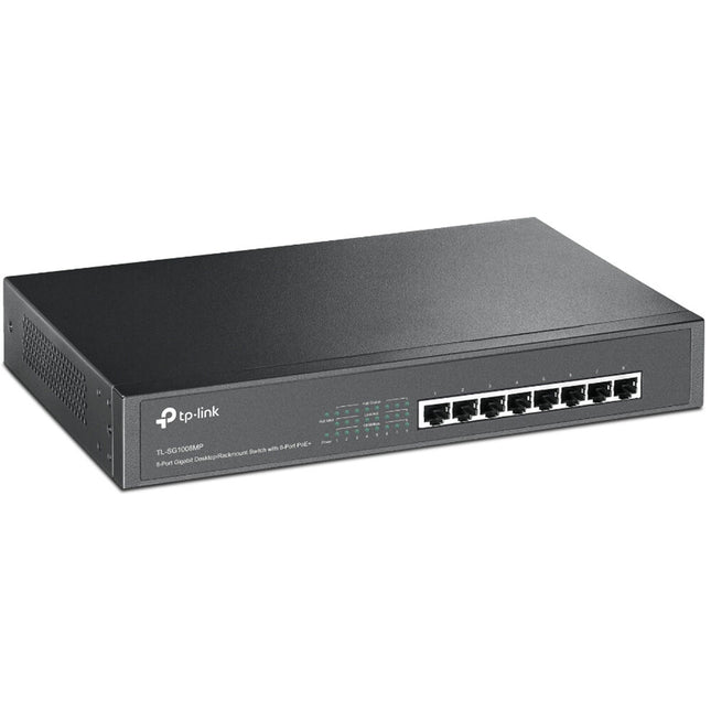 TP-Link TL-SG1008MP Conmutador 8 Puertos PoE+ 126W 16Gbps Rendimiento
