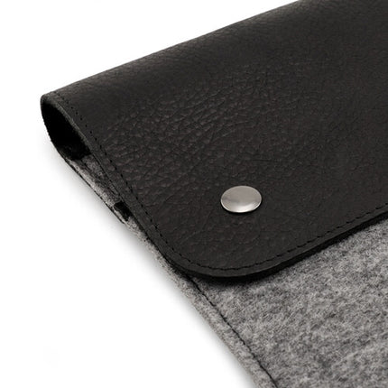 Funda para MacBook Pro Air 15 y 16 Pulgadas MegaGear Cuero y Fleece