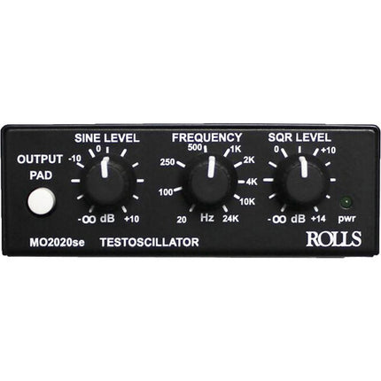 Rolls MO2020se Generador de Señales Senoidal/Cuadrada 20Hz-24kHz con Adaptador