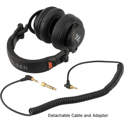 Polsen DJH-2500 Auriculares Profesionales DJ Over-Ear 50mm Drivers 20Hz-20kHz