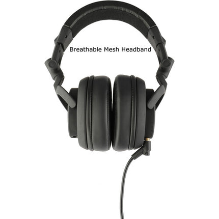 Polsen DJH-2500 Auriculares Profesionales DJ Over-Ear 50mm Drivers 20Hz-20kHz