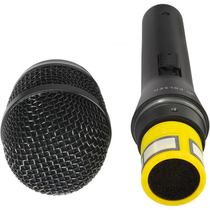 Polsen M-85-B Micrófono Dinámico Profesional Kit con Soporte Trípode y Cable XLR