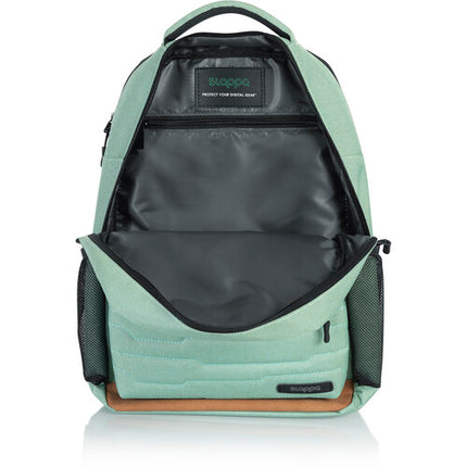 SLAPPA Alpha Series Mochila para portátil gaming 15" resistente al clima verde