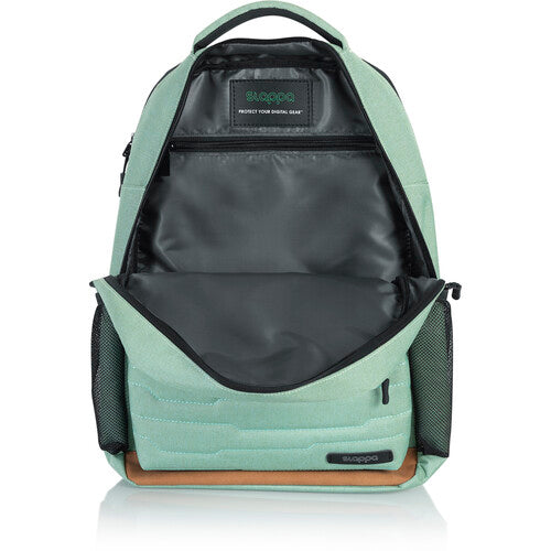 SLAPPA Alpha Series Mochila para portátil gaming 15" resistente al clima verde