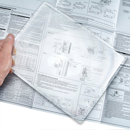 Carson DM-21 Lupa de Página Acrílica 2x 27x22 cm Resistente