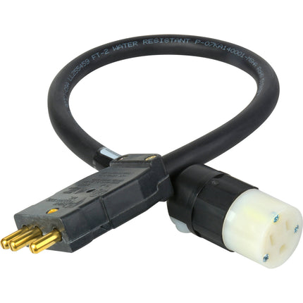 Laird Digital Cinema Cable Adaptador AC 15 Amp 12/3 2 Pies