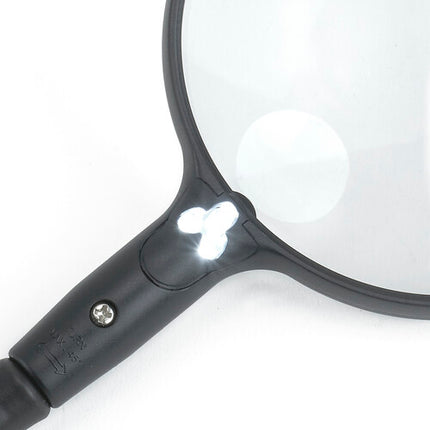 Carson CL-65 Lupa flexible con luz 3.5x con pinza de mesa