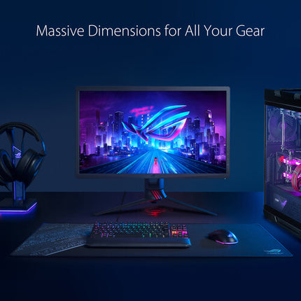 ASUS ROG Harpe Mini Core Ratón con Cable 12000 dpi Kit Mousepad 35x17 pulgadas
