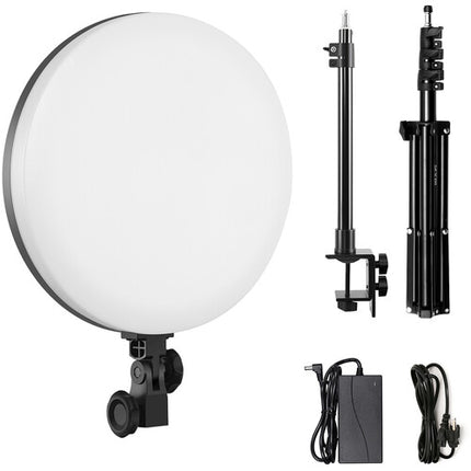 GVM Panel De Luz LED Bicolor 12 Pulgadas 3200-5600K CRI 97 Kit Con Soportes
