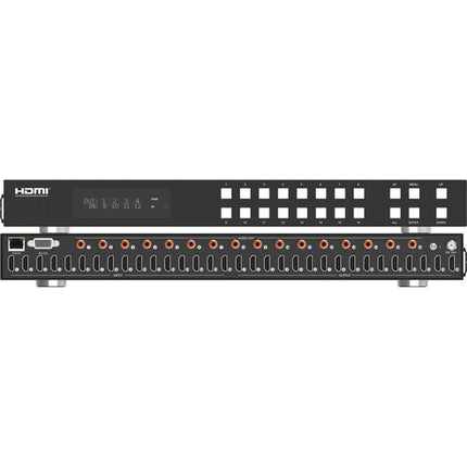 A-Neuvideo Matriz HDMI 16x16 UHD 4K60 HDR con Downscaler y Extractor S/PDIF