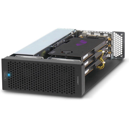 Sonnet Echo III Thunderbolt 3 sistema de expansión PCIe Rackmount con fuente 400W y 2 puertos Thunderbolt 3