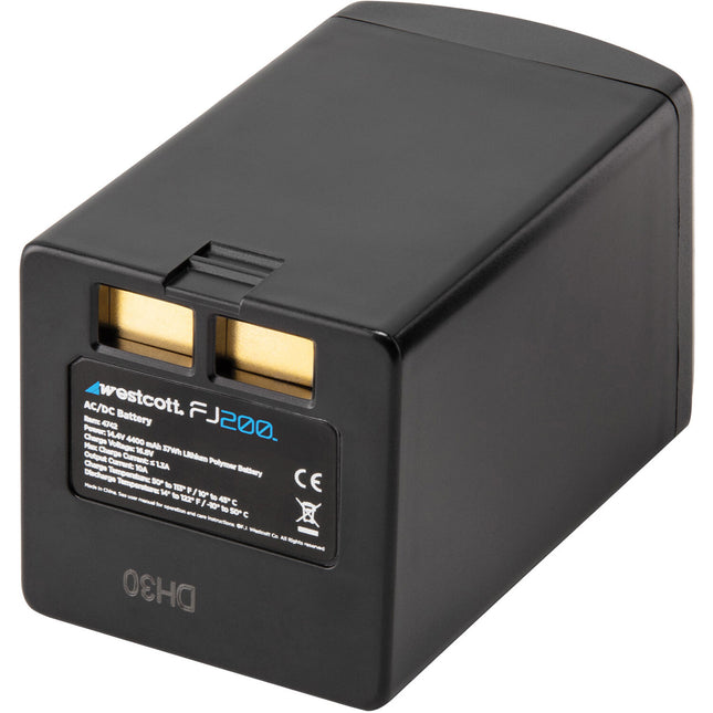 Westcott FJ200 Batería de Polímero de Litio 450+ Descargas 2 Horas de Carga