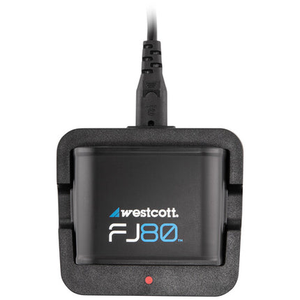 Westcott FJ200 Cargador de Batería y Cable 2 Horas 59 Pulgadas