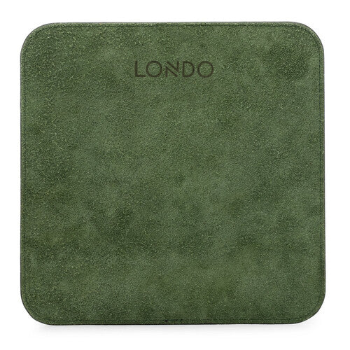 Londo Mouse Pad de Cuero con Descanso de Muñeca Antideslizante Verde