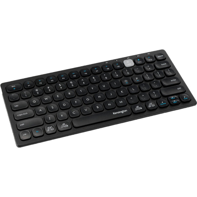 Kensington Teclado Compacto Dual Inalámbrico Bluetooth 2.4 GHz Negro