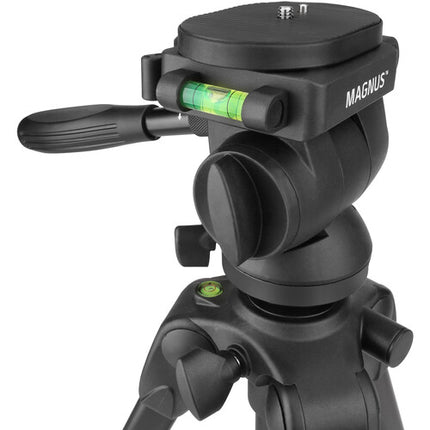 Magnus PV-7451M Trípode Monopie con Cabezal Pan Tilt 27 a 73 pulgadas y Capacidad 10 lb