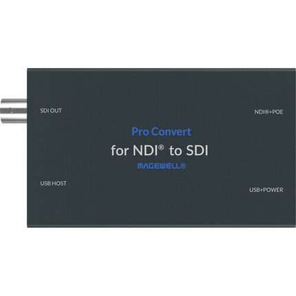 Magewell Pro Convert para NDI a SDI Conversor 1080p60 16 Canales de Audio