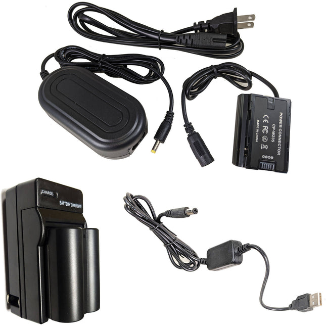 Bescor NPW235 Kit de Batería Cargador Adaptador para Cámara FUJIFILM X-T4