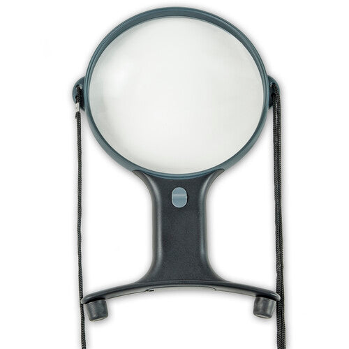Carson HF-66 2x Magnificador manos libres con LED doble y cuello ajustable