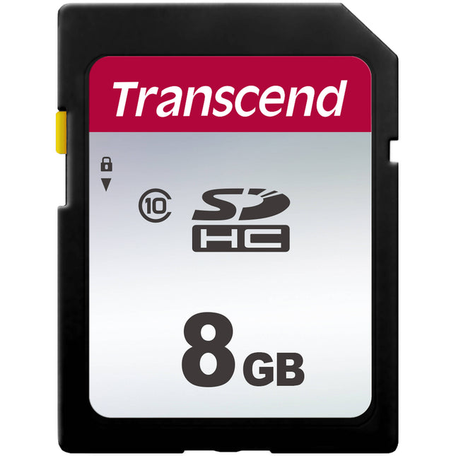 Transcend 8GB 300S Tarjeta de Memoria SDHC UHS-I Clase 10 20 MB/s