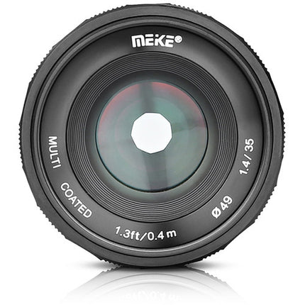 Meike MK-35mm f1.4 Lente para FUJIFILM X Montura X Metal 52.5mm APS-C