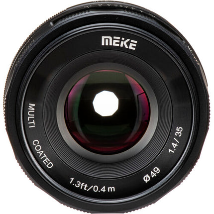 Meike MK-35mm f1.4 Lente para FUJIFILM X Montura X Metal 52.5mm APS-C