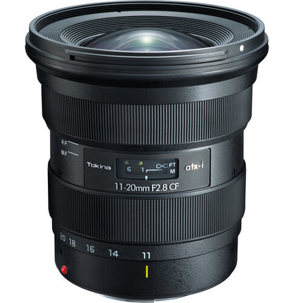 Tokina atx-i 11-20mm f2.8 CF objetivo para Canon EF APS-C 17.6-32mm 9 diafragmas