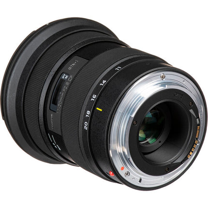 Tokina atx-i 11-20mm f2.8 CF objetivo para Canon EF APS-C 17.6-32mm 9 diafragmas