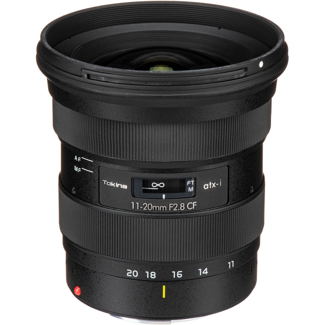 Tokina atx-i 11-20mm f2.8 CF objetivo para Canon EF APS-C 17.6-32mm 9 diafragmas